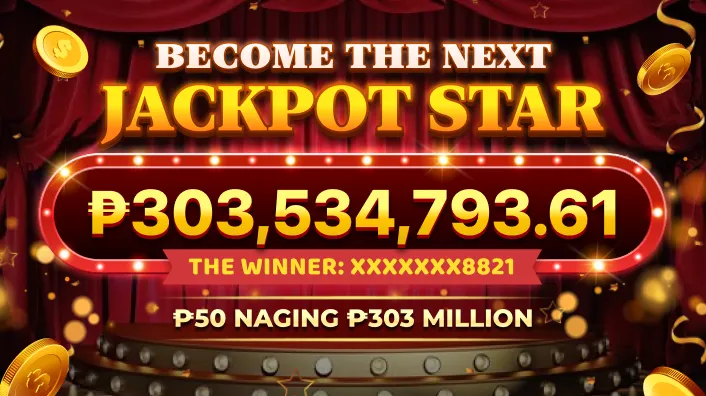 Online slot machine with winning symbols